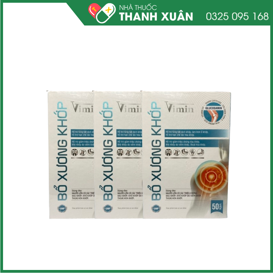 Bổ xương khớp Vimin - Hỗ trợ hạn chế lão hóa khớp